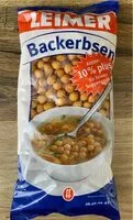 Mängden socker i Backerbsen