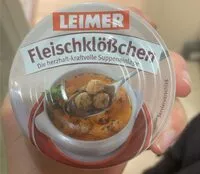 Mängden socker i Fleischklößchen