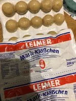 Mängden socker i Mark-Klößchen