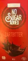 Mängden socker i Zartbitter no sugar added