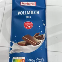 Mängden socker i Vollmilch laktosefrei