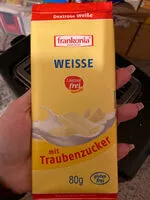 Mängden socker i Frankonia Weiße Dextrose