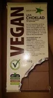 Mängden socker i Ljus choklad vegan