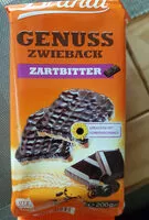 Mängden socker i Brandt Genuss-Zwieback Zartbitter
