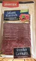 Mängden socker i Salami klassisch