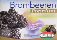 Mängden socker i Brombeeren Premium