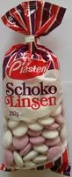 Mängden socker i Schokolinsen Weiss / Rosa. Sort süß