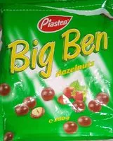 Mängden socker i Big Ben: Hazelnuts