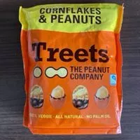 Mängden socker i Treets Cornflakes & Peanuts