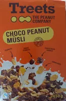 Mängden socker i Choco Peanut Müsli