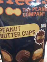Mängden socker i Treets peanut butter cups mini