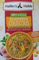 Mängden socker i Kichererbsen Couscous