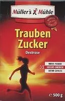 Mängden socker i Müller's Mühle Traubenzucker 500G