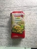 Mängden socker i Teller Linsen