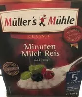 Mängden socker i Minuten Milch Reis