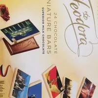 Mängden socker i Feodora Milk Chocolate Miniature Bars