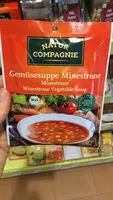 Mängden socker i Gemüsesuppe, Minestrone