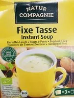 Mängden socker i Natur Comp Fixe Tasse, 60 GR Packung