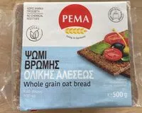 Mängden socker i Whole grain oat bread