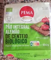 Mängden socker i Pão integral alemão de centeio biológico