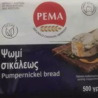 Mängden socker i Pumpernickel bread