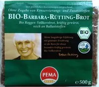 Mängden socker i Bio Barbara Rütting Brot
