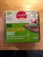 Mängden socker i Bio Leinsamenbrot Von Pema