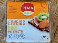 Mängden socker i Eiweißbrot mit Karotte