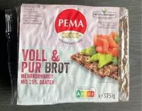 Mängden socker i Brot Mehrkorn mit 25 % Saaten 'Voll & Pur'