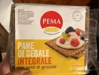 Mängden socker i Pane di segale integrale