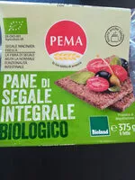 Mängden socker i Pane integrale di segale biologico