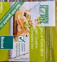 Mängden socker i Bio 4-Korn-Brot