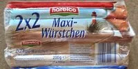 Mängden socker i 2x2 Maxi-Würstchen