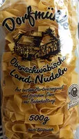 Mängden socker i Breite Bandnudeln - Oberschwäbische Land-Nudeln