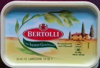 Mängden socker i Brotaufstrich mit Olivenöl