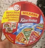 Mängden socker i Käse Vielfalt