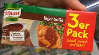 Mängden socker i Jägersauce