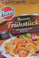 Mängden socker i Bauernfrühstück
