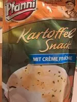 Mängden socker i Kartoffelsnack mit Creme Fraiche
