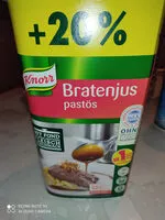 Mängden socker i BratenJus Pastös