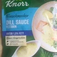 Mängden socker i Dill Sauce Knorr Fix