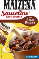 Mängden socker i Maizena Sauceline Liant express pour Sauces Brunes Sans Gluten 250g