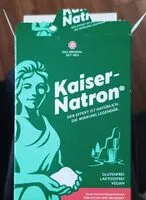 Mängden socker i Natron