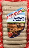 Mängden socker i Rostbratwürstchen
