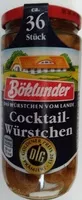 Mängden socker i Cocktailwürstchen