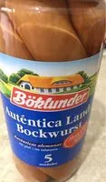 Mängden socker i Auténtica Land-Bockwurst