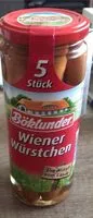 Mängden socker i Wienerwuerstchen