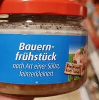 Mängden socker i Bauernfrühstück