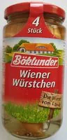 Mängden socker i Wiener Würstchen