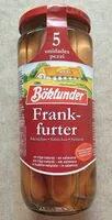 Mängden socker i Frank-furter
